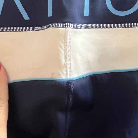 PE Nation Logo Waist Over Foot Leggings sz S - Picture 6 of 11